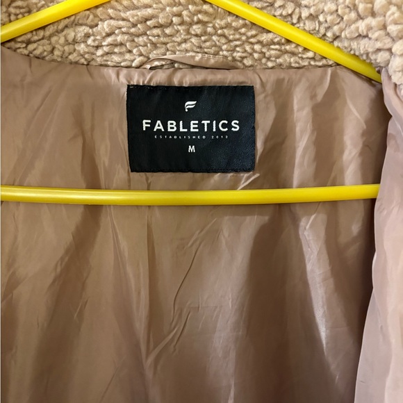 Fabletics Tan Teddy Jacket - Picture 6 of 8
